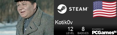 Kotik0v Steam Signature