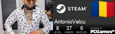 AntonioVelcu Steam Signature