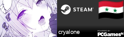 cryalone Steam Signature