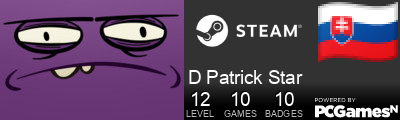 D Patrick Star Steam Signature