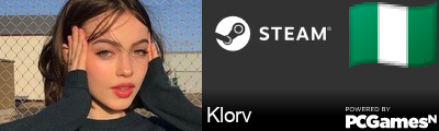 Klorv Steam Signature
