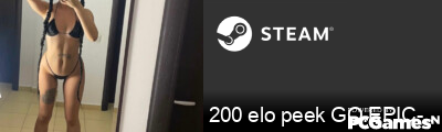200 elo peek GO.EPIC-GAMERS.RO Steam Signature