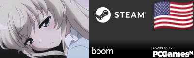 boom Steam Signature