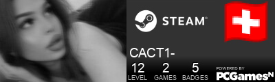 CACT1- Steam Signature
