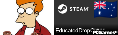 EducatedDropOut Steam Signature