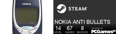 NOKIA ANTI BULLETS Steam Signature