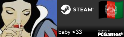 baby <33 Steam Signature