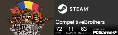 CompetitiveBrothers Steam Signature