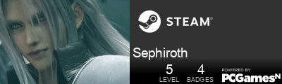 Sephiroth Steam Signature
