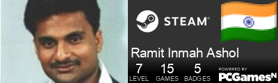 Ramit Inmah Ashol Steam Signature