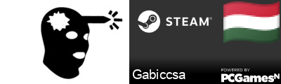 Gabiccsa Steam Signature