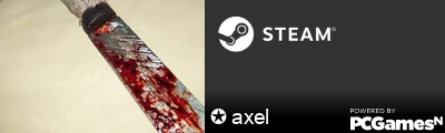 ✪ axel Steam Signature