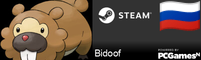 Bidoof Steam Signature