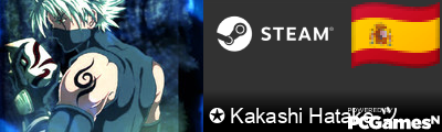 ✪ Kakashi Hatake ツ Steam Signature