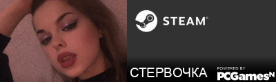 СТЕРВОЧКА Steam Signature