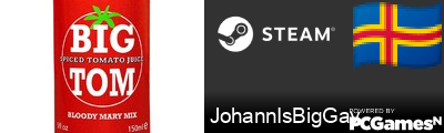 JohannIsBigGay Steam Signature