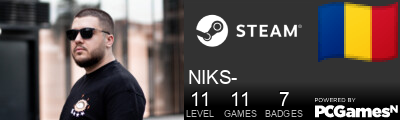 NIKS- Steam Signature