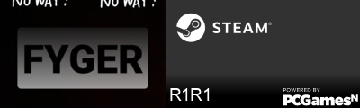 R1R1 Steam Signature