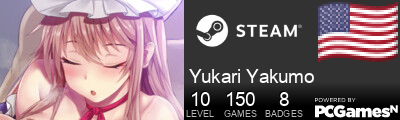 Yukari Yakumo Steam Signature