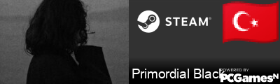 Primordial Black Steam Signature