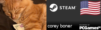 corey boner Steam Signature