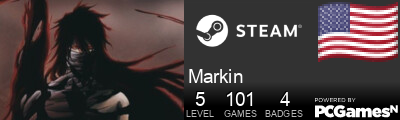 Markin Steam Signature