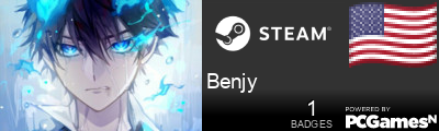 Benjy Steam Signature
