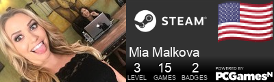 Mia Malkova Steam Signature