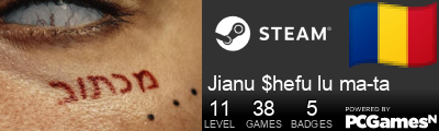 Jianu $hefu lu ma-ta Steam Signature