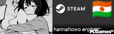 hannahowo enjoyer Steam Signature