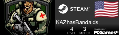 KAZhasBandaids Steam Signature