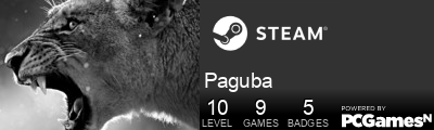 Paguba Steam Signature