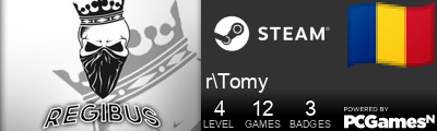 r\Tomy Steam Signature