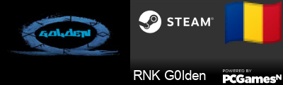 RNK G0lden Steam Signature