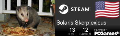 Solaris Skorplexicus Steam Signature