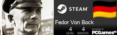 Fedor Von Bock Steam Signature