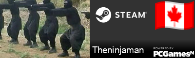 Theninjaman Steam Signature