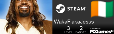 WakaFlakaJesus Steam Signature