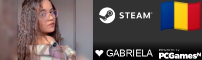 ❤ GABRIELA Steam Signature