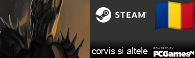 corvis si altele Steam Signature