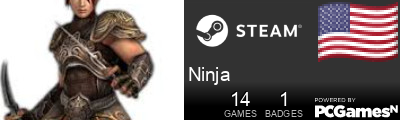 Ninja Steam Signature