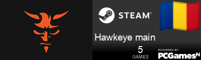 Hawkeye main Steam Signature