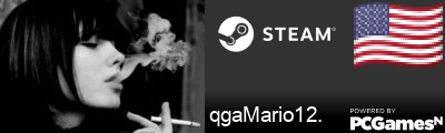 qgaMario12. Steam Signature