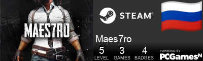 Maes7rо Steam Signature