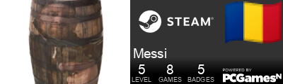Messi Steam Signature