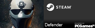 Defender Steam Signature