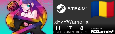 xPvPWarrior x Steam Signature