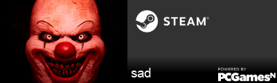 sad Steam Signature