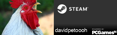davidpetoooh Steam Signature