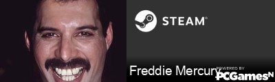 Freddie Mercury Steam Signature